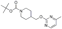4-(4-甲基-嘧啶-2-基氧基甲基)-哌啶-1-羧酸叔丁基酯, 1261232-36-3, 结构式