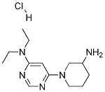 [6-(3-Amino-piperidin-1-yl)-pyrimidin-4-yl]-diethyl-amine hydrochloride