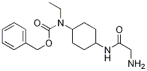 (1R,4R)-[4-(2-AMino-acetylaMino)-cyclohexyl]-ethyl-carbaMic acid benzyl ester Struktur