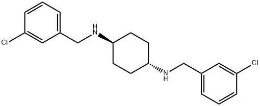 (1R,4R)-N,N'-双-(3-氯-苄基)-环己烷-1,4-二胺,1400636-52-3,结构式