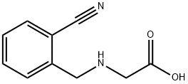 (2-Cyano-benzylaMino)-acetic acid Structure