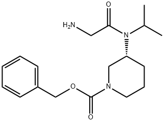 (R)-3-[(2-AMino-acetyl)-isopropyl-aMino]-piperidine-1-carboxylic acid benzyl ester|