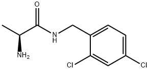 (S)-2-AMino-N-(2,4-dichloro-benzyl)-propionaMide Structure