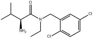 (S)-2-AMino-N-(2,5-dichloro-benzyl)-N-ethyl-3-Methyl-butyraMide,1354001-90-3,结构式