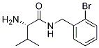 (S)-2-氨基-N-(2-溴苄基)-3-甲基丁酰胺,1303650-70-5,结构式