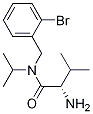 (S)-2-AMino-N-(2-broMo-benzyl)-N-isopropyl-3-Methyl-butyraMide Structure