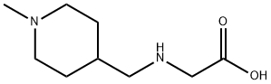 [(1-Methyl-piperidin-4-ylMethyl)-aMino]-acetic acid Struktur