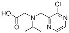 [(3-Chloro-pyrazin-2-ylMethyl)-isopropyl-aMino]-acetic acid Struktur