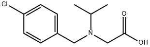 [(4-Chloro-benzyl)-isopropyl-aMino]-acetic acid 化学構造式