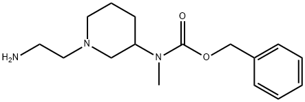 [1-(2-AMino-ethyl)-piperidin-3-ylMethyl]-carbaMic acid benzyl ester Structure