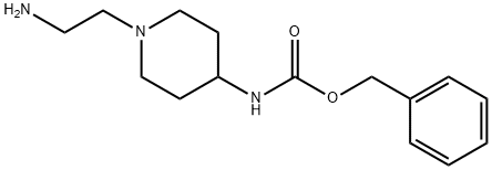 [1-(2-AMino-ethyl)-piperidin-4-yl]-carbaMic acid benzyl ester Structure