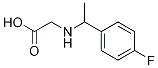 [1-(4-Fluoro-phenyl)-ethylaMino]-acetic acid Structure