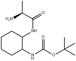 [2-((S)-2-AMino-propionylaMino)-cyclohexyl]-carbaMic acid tert-butyl ester 结构式