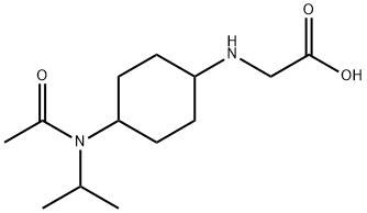 [4-(Acetyl-isopropyl-aMino)-cyclohexylaMino]-acetic acid,1353953-30-6,结构式