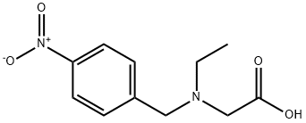 [Ethyl-(4-nitro-benzyl)-aMino]-acetic acid 化学構造式