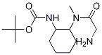 {2-[(2-AMino-acetyl)-Methyl-aMino]-cyclohexyl}-carbaMic acid tert-butyl ester,1353961-87-1,结构式