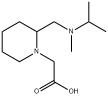 {2-[(Isopropyl-Methyl-aMino)-Methyl]-piperidin-1-yl}-acetic acid Struktur