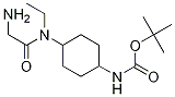 {4-[(2-AMino-acetyl)-ethyl-aMino]-cyclohexyl}-carbaMic acid tert-butylester,1353961-75-7,结构式