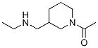 1-(3-EthylaMinoMethyl-piperidin-1-yl)-ethanone,1353965-68-0,结构式