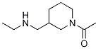 1-(3-EthylaMinoMethyl-piperidin-1-yl)-ethanone Structure