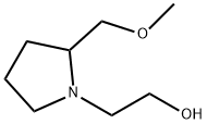 2-(2-MethoxyMethyl-pyrrolidin-1-yl)-ethanol 化学構造式