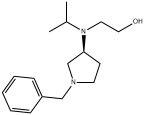 2-[((S)-1-Benzyl-pyrrolidin-3-yl)-isopropyl-aMino]-ethanol Structure