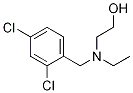 2-[(2,4-Dichloro-benzyl)-ethyl-aMino]-ethanol 化学構造式