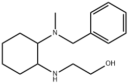 2-[2-(Benzyl-Methyl-aMino)-cyclohexylaMino]-ethanol Structure