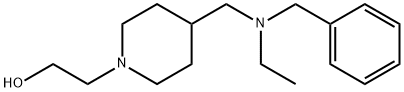 2-{4-[(Benzyl-ethyl-aMino)-Methyl]-piperidin-1-yl}-ethanol Struktur