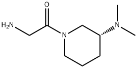 2-AMino-1-((R)-3-diMethylaMino-piperidin-1-yl)-ethanone Structure