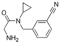 2-AMino-N-(3-cyano-benzyl)-N-cyclopropyl-acetaMide Structure