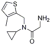 2-AMino-N-cyclopropyl-N-(3-Methyl-thiophen-2-ylMethyl)-acetaMide|