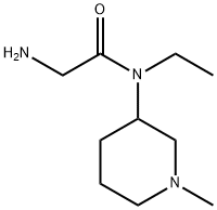 2-AMino-N-ethyl-N-(1-Methyl-piperidin-3-yl)-acetaMide|
