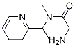 2-AMino-N-Methyl-N-(1-pyridin-2-yl-ethyl)-acetaMide Struktur