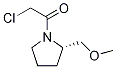 2-Chloro-1-((S)-2-MethoxyMethyl-pyrrolidin-1-yl)-ethanone 化学構造式