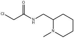 2-Chloro-N-(1-Methyl-piperidin-2-ylMethyl)-acetaMide,1247415-47-9,结构式
