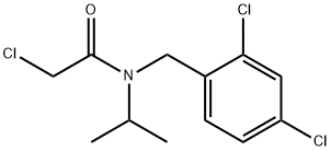 2-Chloro-N-(2,4-dichloro-benzyl)-N-isopropyl-acetaMide 结构式