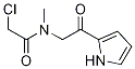 2-Chloro-N-Methyl-N-[2-oxo-2-(1H-pyrrol-2-yl)-ethyl]-acetaMide Structure