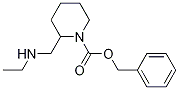 2-EthylaMinoMethyl-piperidine-1-carboxylic acid benzyl ester 结构式