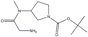 1353957-32-0 3-[(2-AMino-acetyl)-Methyl-aMino]-pyrrolidine-1-carboxylic acid tert-butyl ester