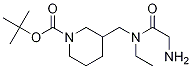 3-{[(2-AMino-acetyl)-ethyl-aMino]-Methyl}-piperidine-1-carboxylic acid tert-butyl ester|