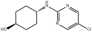 4-(5-氯-嘧啶-2-基氨基)-环己醇, 1261231-53-1, 结构式