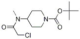 4-[(2-Chloro-acetyl)-Methyl-aMino]-piperidine-1-carboxylic acid tert-butyl ester,1353960-28-7,结构式