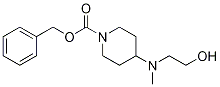 4-((2-羟乙基)(甲基)氨基)哌啶-1-羧酸苄酯,1353962-48-7,结构式