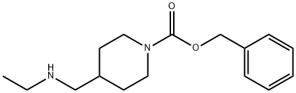 4-EthylaMinoMethyl-piperidine-1-carboxylic acid benzyl ester|4-((乙基氨基)甲基)哌啶-1-羧酸苄酯