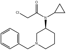 N-((S)-1-Benzyl-piperidin-3-yl)-2-chloro-N-cyclopropyl-acetaMide|