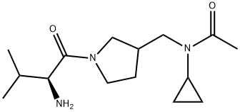 N-[1-((S)-2-AMino-3-Methyl-butyryl)-pyrrolidin-3-ylMethyl]-N-cyclopropyl-acetaMide|