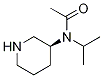 N-Isopropyl-N-(S)-piperidin-3-yl-acetaMide Structure