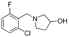 1-(2-chloro-6-fluorobenzyl)pyrrolidin-3-ol Structure