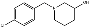 1-(4-chlorobenzyl)piperidin-3-ol 化学構造式